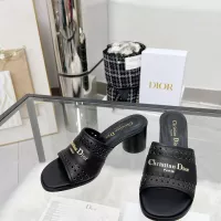 $92.00 USD Christian Dior Slippers For Women #1319976