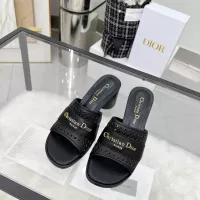 $92.00 USD Christian Dior Slippers For Women #1319976