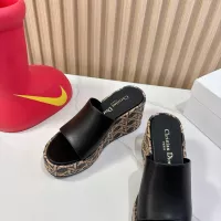 $98.00 USD Christian Dior Slippers For Women #1320155