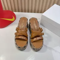 $98.00 USD Christian Dior Slippers For Women #1320158