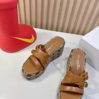 $98.00 USD Christian Dior Slippers For Women #1320158