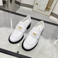 $102.00 USD MIU MIU Leather Shoes For Women #1320186