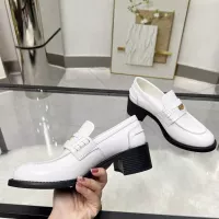 $102.00 USD MIU MIU Leather Shoes For Women #1320186