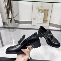 $102.00 USD MIU MIU Leather Shoes For Women #1320187