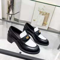 $102.00 USD MIU MIU Leather Shoes For Women #1320188