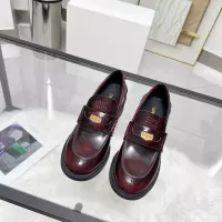 $102.00 USD MIU MIU Leather Shoes For Women #1320189