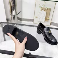 $102.00 USD MIU MIU Leather Shoes For Women #1320191