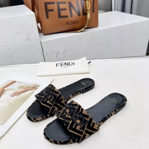 Fendi Slippers For Women #1320231 $82.00 USD, Wholesale Replica Fendi Slippers
