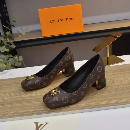 Louis Vuitton High-Heeled Shoes For Women #1320427 $80.00 USD, Wholesale Replica Louis Vuitton High-Heeled Shoes