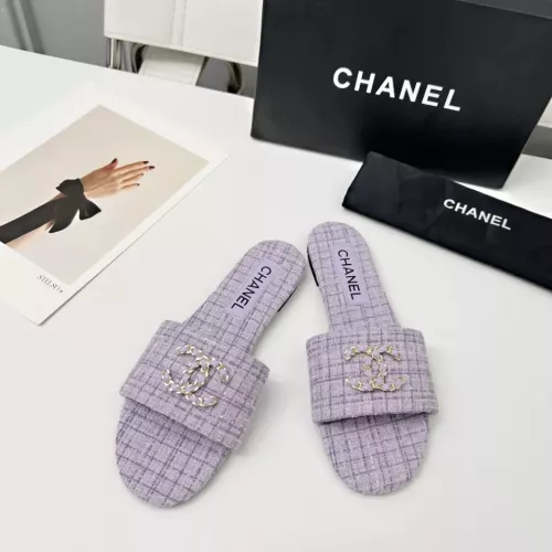 Replica Chanel Slippers For Women #1320502 $80.00 USD for Wholesale
