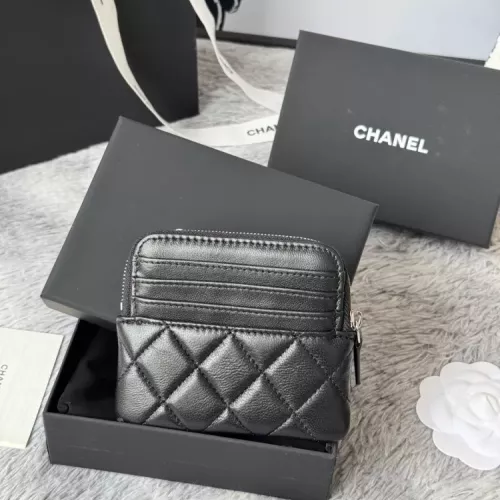 Replica Chanel AAA Quality Wallets In Silver For Women #1320967 $80.00 USD for Wholesale