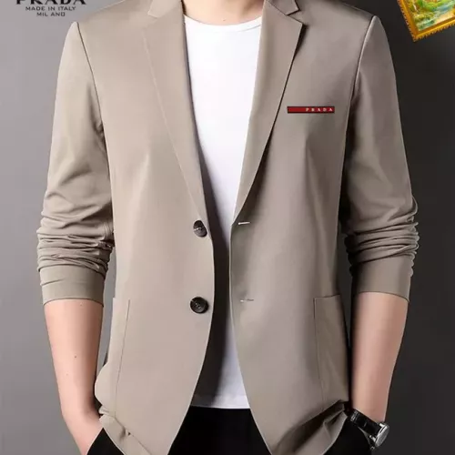 Prada Jackets Long Sleeved For Men #1321078 $52.00 USD, Wholesale Replica Prada Jackets