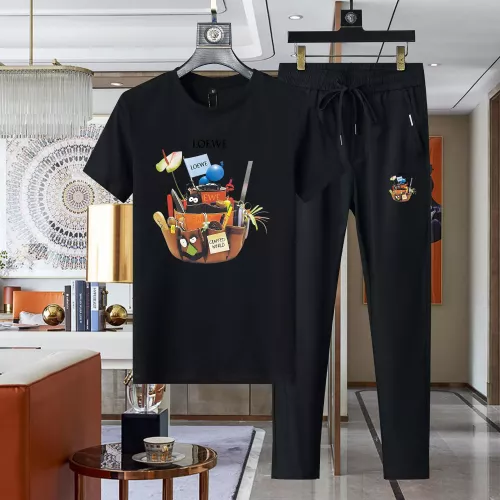 LOEWE Tracksuits Short Sleeved For Men #1321644 $64.00 USD, Wholesale Replica LOEWE Tracksuits