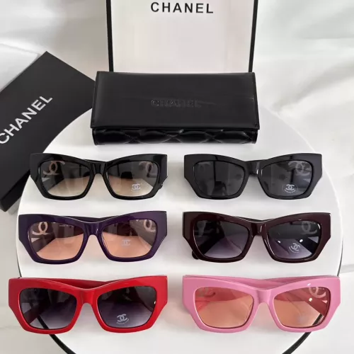 Replica Chanel AAA Quality Sunglasses #1323082 $45.00 USD for Wholesale