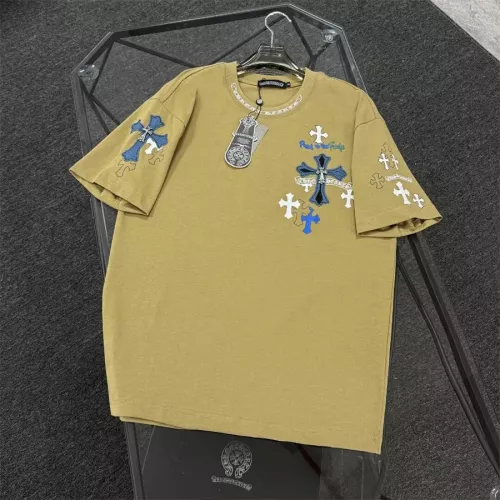 Chrome Hearts T-Shirts Short Sleeved For Unisex #1323534 $48.00 USD, Wholesale Replica Chrome Hearts T-Shirts