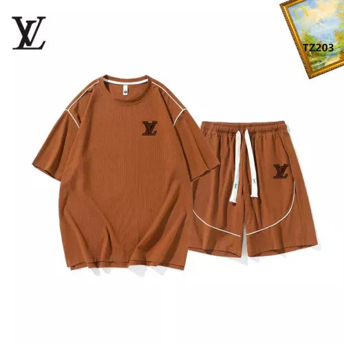 Louis Vuitton LV Tracksuits Short Sleeved For Men #1323658