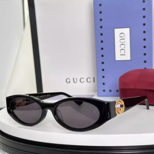 Gucci AAA Quality Sunglasses #1325093 $60.00 USD, Wholesale Replica Gucci AAA Quality Sunglasses