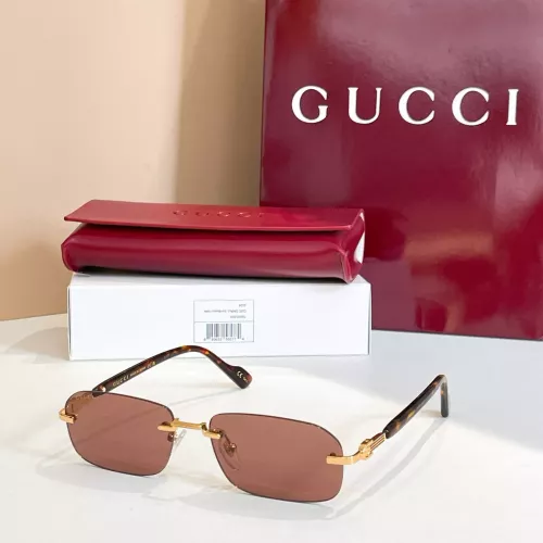 Gucci AAA Quality Sunglasses #1325334 $60.00 USD, Wholesale Replica Gucci AAA Quality Sunglasses