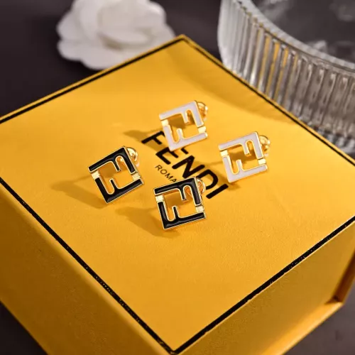 Replica Fendi Earrings For Women #1326349 $27.00 USD for Wholesale