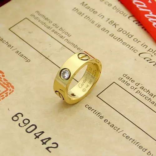 Cartier Rings In Gold For Unisex #1326487 $23.00 USD, Wholesale Replica Cartier Rings