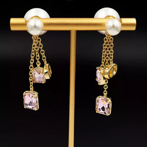 Replica Christian Dior Earrings For Women #1327464 $25.00 USD for Wholesale