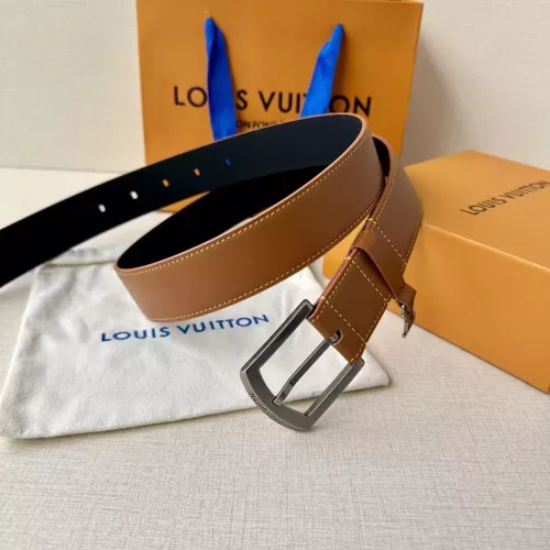 Replica Louis Vuitton AAA Quality Belts In 3.5cm For Men #1328219 $68.00 USD for Wholesale
