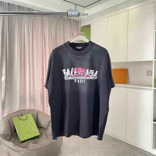 Balenciaga T-Shirts Short Sleeved For Unisex #1328379 $45.00 USD, Wholesale Replica Balenciaga T-Shirts