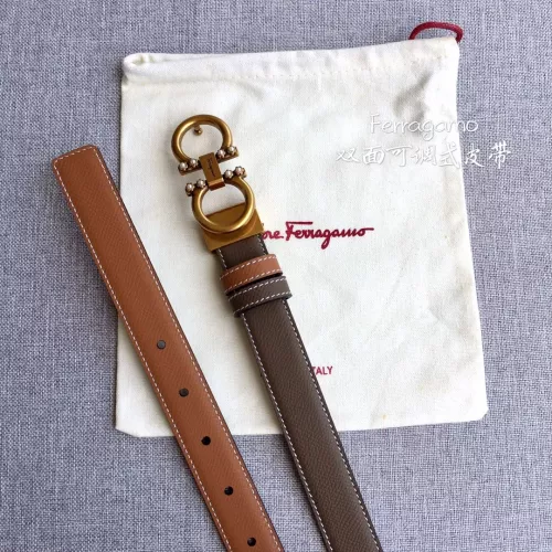Replica Salvatore Ferragamo AAA Quality Belts In 2.5cm For Women #1328671 $56.00 USD for Wholesale