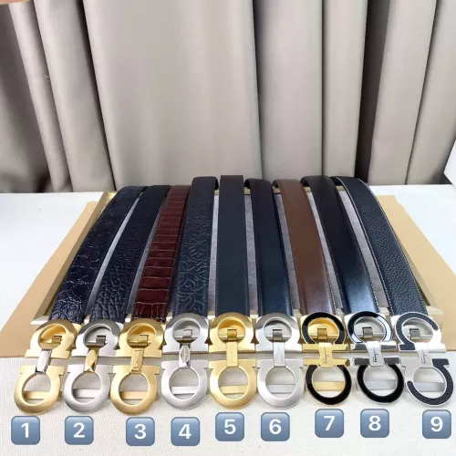 Replica Salvatore Ferragamo AAA Quality Belts In 3.5cm For Men #1328873 $56.00 USD for Wholesale