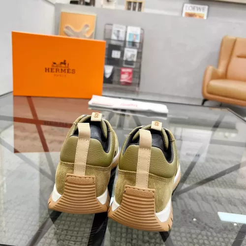 Replica Hermes Casual Shoes For Men #1330163 $80.00 USD for Wholesale