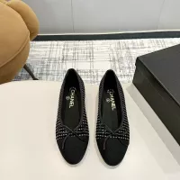 $92.00 USD Chanel Flat Shoes For Women #1320287