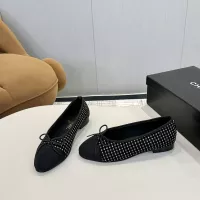 $92.00 USD Chanel Flat Shoes For Women #1320287
