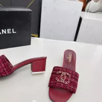$85.00 USD Chanel Slippers For Women #1320515