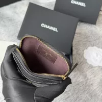 $80.00 USD Chanel AAA Quality Wallets In Gold For Women #1320962