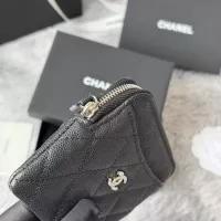 $80.00 USD Chanel AAA Quality Wallets In Silver For Women #1320966