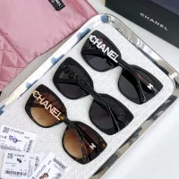 $64.00 USD Chanel AAA Quality Sunglasses #1323092
