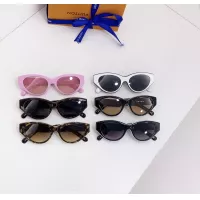 $60.00 USD Louis Vuitton AAA Quality Sunglasses #1324607