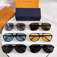 $60.00 USD Louis Vuitton AAA Quality Sunglasses #1324617