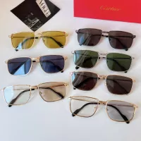 $68.00 USD Cartier AAA Quality Sunglassess #1324923