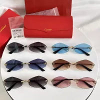 $48.00 USD Cartier AAA Quality Sunglassess #1325005