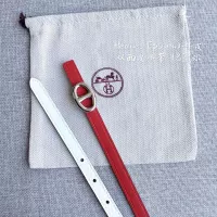 $52.00 USD Hermes AAA Quality Belts In 1.3cm For Women #1327534