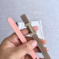 $52.00 USD Hermes AAA Quality Belts In 1.3cm For Women #1327546