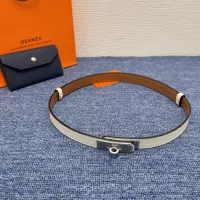$72.00 USD Hermes AAA Quality Belts In 2.0cm For Women #1327594