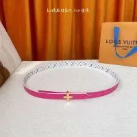 $56.00 USD Louis Vuitton AAA Quality Belts In 2.0cm For Women #1327935