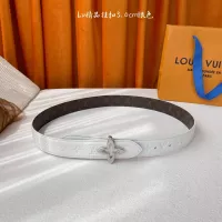 $56.00 USD Louis Vuitton AAA Quality Belts In 3.0cm For Women #1327959