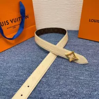 $56.00 USD Louis Vuitton AAA Quality Belts In 3.0cm For Women #1328025