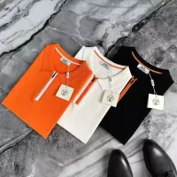 $42.00 USD Hermes T-Shirts Short Sleeved For Men #1328116