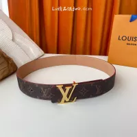 $56.00 USD Louis Vuitton AAA Quality Belts In 4.0cm For Men #1328236