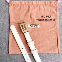 $52.00 USD MIU MIU AAA Quality Belts In 2.0cm For Women #1328568