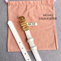 $52.00 USD MIU MIU AAA Quality Belts In 2.0cm For Women #1328576